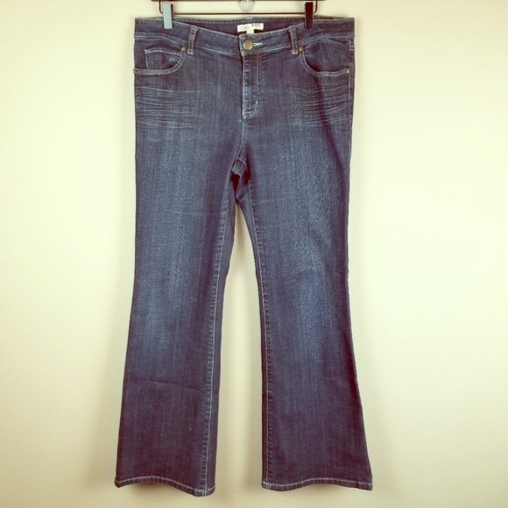 Cabi Jeans Boot Cut Dark Wash Size 12